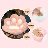 Plush Cat Paw Chair Pillows Child Seat Cushion