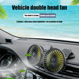 Dual Refresh - USB Portable Car Fan