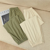 Retro Capri Trousers Harem Pants