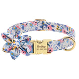 Personalised Collar and Lead Set