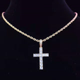 Iced out Cross Pendant