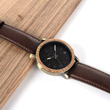 BOBO BIRD Wooden Metal Quartz Watch