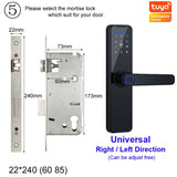 Raykube Biometric Fingerprint Door Lock