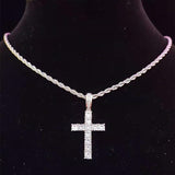 Iced out Cross Pendant