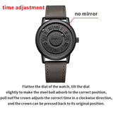 Creative Scrolling Pointer magnetic force Men's Watch