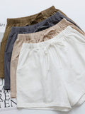 New Hot Summer Casual Cotton Linen Shorts