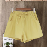 New Hot Summer Casual Cotton Linen Shorts