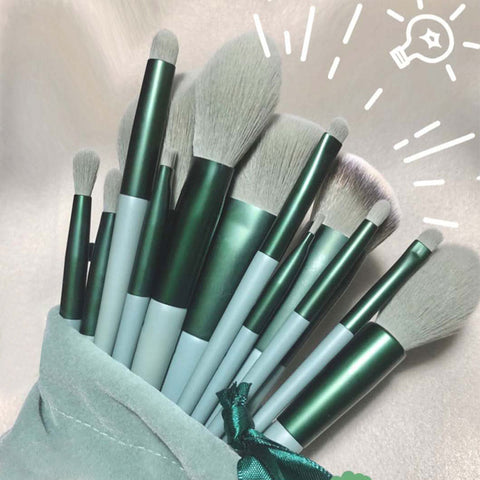 Professional makeup brush set