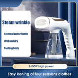 Mini Handheld Wet/Dry Steam Iron