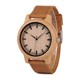 BOBO BIRD Wooden Metal Quartz Watch