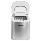 27 lb. Capacity Portable Countertop Ice Maker, Silver