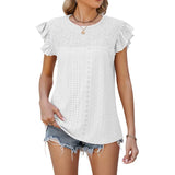 Summer Solid Tops For Women Fashion