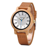 BOBO BIRD Wooden Metal Quartz Watch