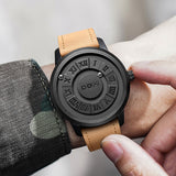 Creative Scrolling Pointer magnetic force Men's Watch