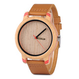 BOBO BIRD Wooden Metal Quartz Watch