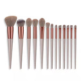 Professional makeup brush set