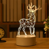 Romantic Love 3D Acrylic Led Lamp