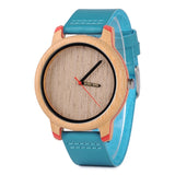 BOBO BIRD Wooden Metal Quartz Watch