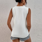 Women's Top Elegant Clothes Summer Loose Vest