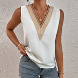 Women's Top Elegant Clothes Summer Loose Vest