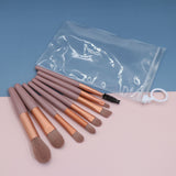 Professional makeup brush set