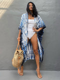 Tie Dye Kimono Beachwear Bathing Suit Cover Up