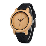 BOBO BIRD Wooden Metal Quartz Watch