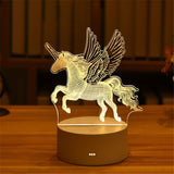 Romantic Love 3D Acrylic Led Lamp