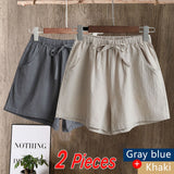 New Hot Summer Casual Cotton Linen Shorts