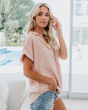 Chic Summer Short Sleeve Blouse