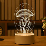 Romantic Love 3D Acrylic Led Lamp