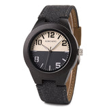 BOBO BIRD Wooden Metal Quartz Watch