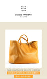 Leather Large Shoulder Tote