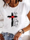 Ladies Summer Cartoon Style Tee