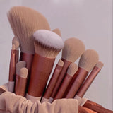 Professional makeup brush set