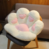 Plush Cat Paw Chair Pillows Child Seat Cushion