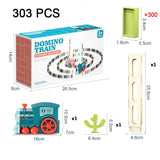 Kids Electric Domino Train - With sound & light