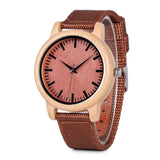 BOBO BIRD Wooden Metal Quartz Watch