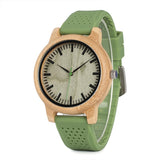 BOBO BIRD Wooden Metal Quartz Watch