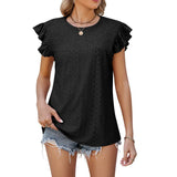 Summer Solid Tops For Women Fashion