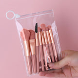 Professional makeup brush set