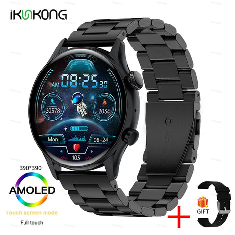 Sporty Smart Watch Men Screen Always Display The Time Bluetooth