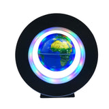 LED World Map Magnetic Levitation Floating