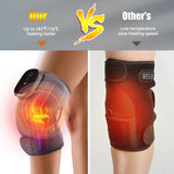 Thermal Joint Massager - 3-In-1 Heated Knee, Elbow, Shoulder Brace Wrap