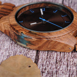 Zebra Luxury Wooden Watch